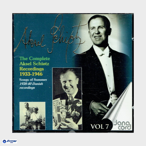 Aksel Schitz - The Complete Recordings Vol 7 1933-1946 (1996)