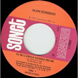 Alan Sorenti - Tu Sei L'Unica Donna Per Me (1979)