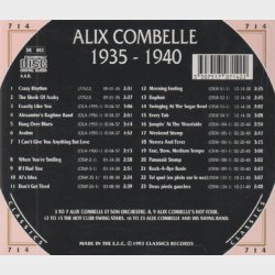 Alix Combelle - 1935-1940 (1994)