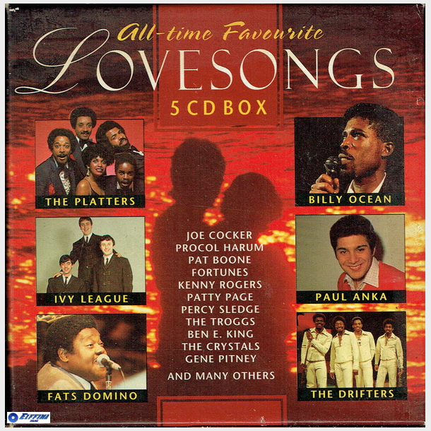 All-Time Favourite Lovesongs (1993) (5xCD Box)