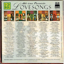 All-Time Favourite Lovesongs (1993) (5xCD Box)