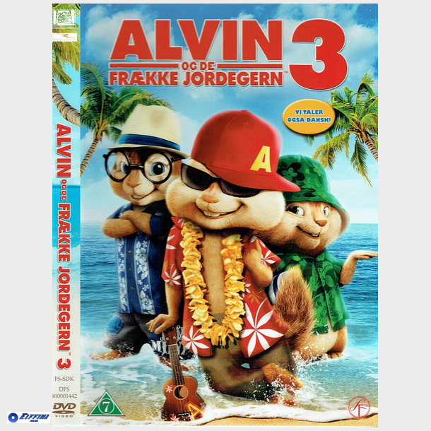 Alvin Og De Frkke Jordegern 3 - Chipwrecked (2011)