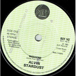 Alvin Stardust - Weekend (1982)