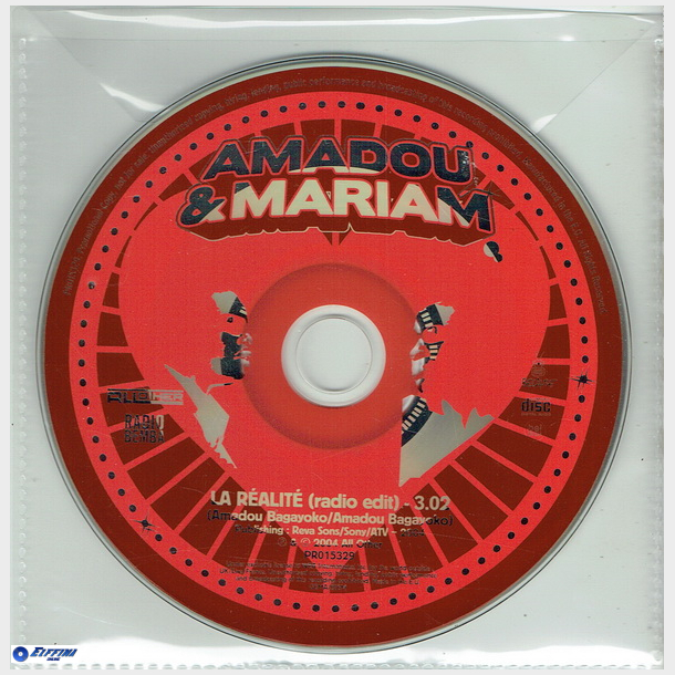 Amadou &amp; Mariam - La Realite (2004) (Promo)