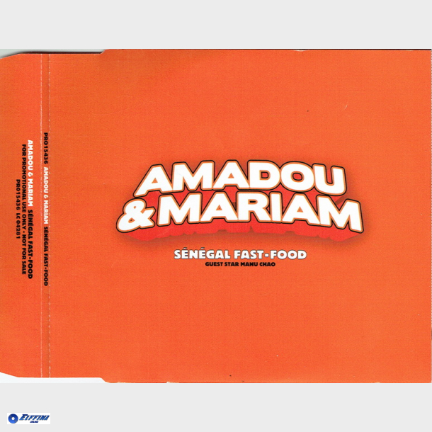 Amadou &amp; Mariam &amp; Manu Chao - Senegal Fast-Food (2004) (Promo)