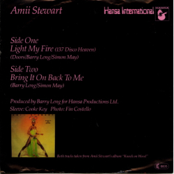 Amii Stewart - Light My Fire (1979)