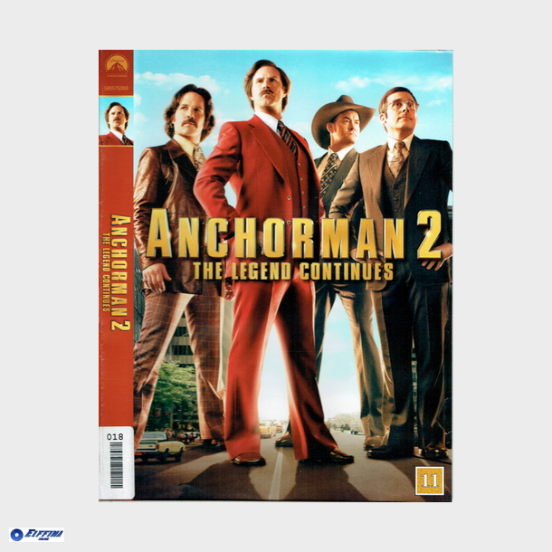 Anchorman 2 - The Legend Continues (2013) (Blockbuster)