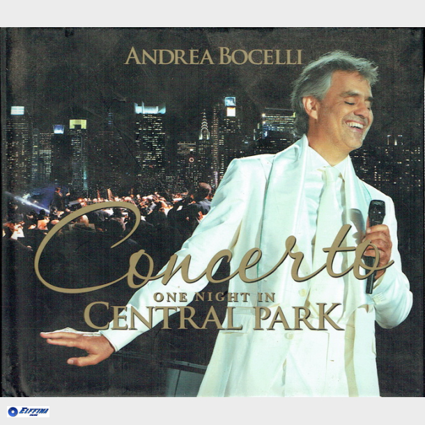 Andrea Bocelli - Concerto One Night In Central Park (CD+DVD Book)