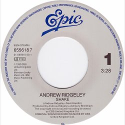 Andrew Ridgeley - Shake (1990)