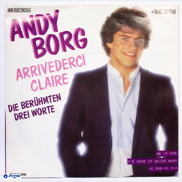 Andy Borg - Arrivederci Claire (1982)