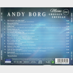 Andy Borg - Meine Grossen Erfolge CD3