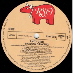 Andy Gibb - Shadow Dancing (West Germany) (1978)