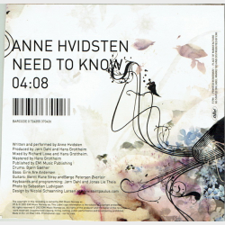Anne Hvidsten - Need To Know (2003) (Promo)