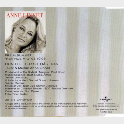Anne Linnet - Hun Fletter Sit H�r (2005) (Promo)