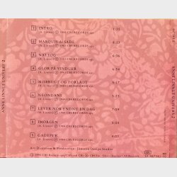 Anne Linnet &amp; Marquis De Sade - Univers (3xCD) (1990) CD2 Marquis De Sade (1990)