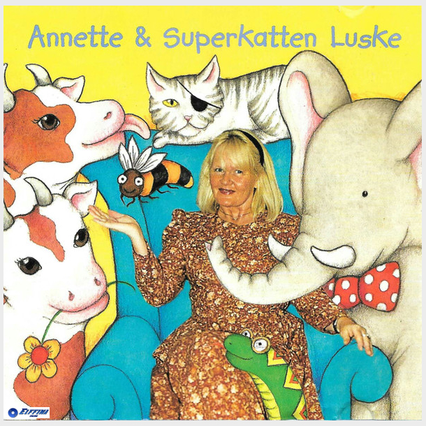 Annette &amp; Superkatten Luske (Bogklubben Rasmus) (Jewel)