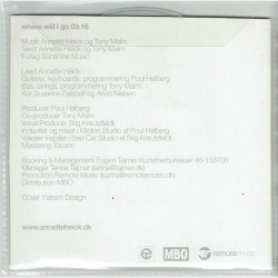 Annette Heick - Where Will I Go (2005) (Promo)