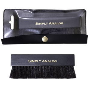 Anti-Static Pladebrste Sort Eg & Gedehr m. Etui