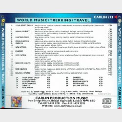 Apollo-CARLIN 273 - World Music Trekking Travel (1998)