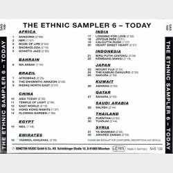 Apollo-SAS109 - The Etnic Sampler 6 Today (1998)