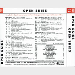 Apollo-SCD406 - Open Skies (2000)