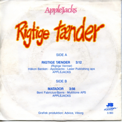 Applejacks - Rigtige T�nder (Rigtige Venner) (1988)