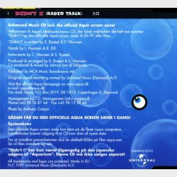 Aqua - Didn't I (1997) (Promo)