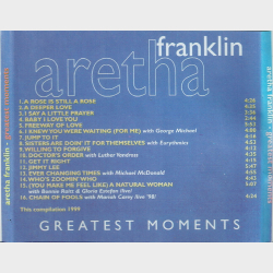 Aretha Franklin - Greatest Moments (1999) (Unofficial)