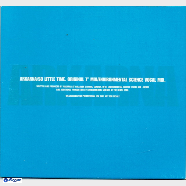 Arkana - So Little Time (Promo)