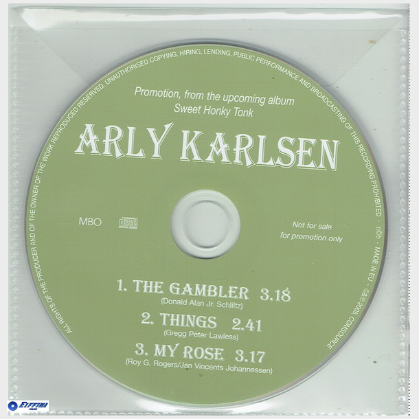 Arly Karlsen - The Gamler (2005) (Promo)