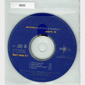 Armin - Communication Part II (2000) (Promo)