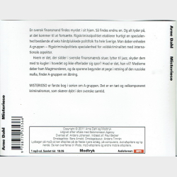 Arne Dahl - Misterioso (2011) (Jewel)