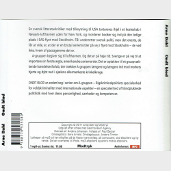 Arne Dahl - Ondt Blod (2011) (Jewel)