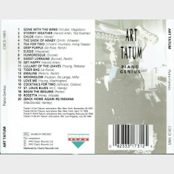 Art Tatum - Piano Genius (1992)