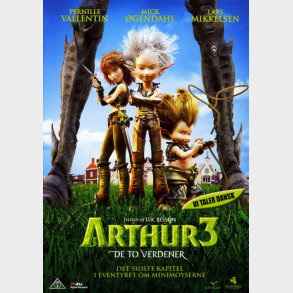 Arthur Og Minimoyserne 3 - De To Verdener (2000) - NY