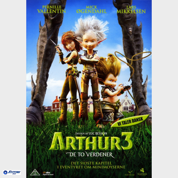 Arthur Og Minimoyserne 3 - De To Verdener (2000) - NY