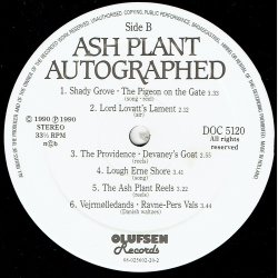 Ash Plant - Autographed (1990)
