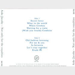 Aske Jacoby - Not Only For The Royalties (1991)