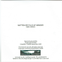 Atea - Natten Er Fuld Af Minder (2009) (Promo)