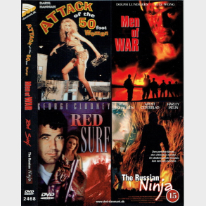 Attack of 50 Feet Woman, Men Of War, Surf & Russian Ninja