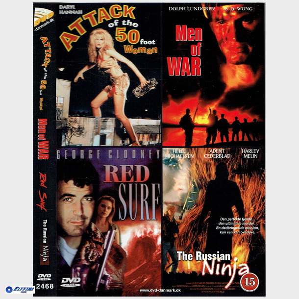 Attack of 50 Feet Woman, Men Of War, Surf &amp; Russian Ninja