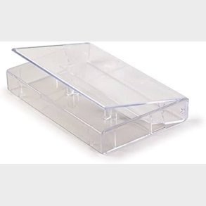 NY Kasettebnd ske i klar plast