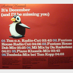 Audrey Hannah - It's December (And I'll Be Missing You) (1999)