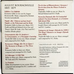 August Bournonville - Musikken Til Bournonvilles Balletter (2005)