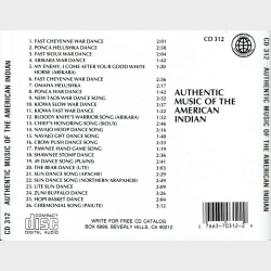 Authentic Music Of The American Indian