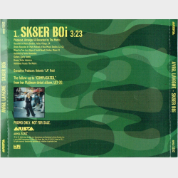 Avril Lavigne - Sk8ter Boi (2002) (Promo) (Jewel)