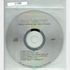Awa Manneh - Behind Schedule (Can I Get A Witness) (2002) (Promo)