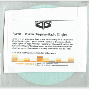 Aycan - Devil In Disguise (Radio Single) (Promo)