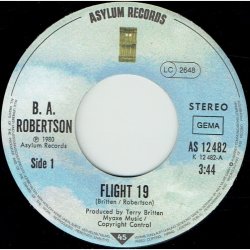 B.A. Robertson - Flight 19 (1980)