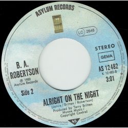 B.A. Robertson - Flight 19 (1980)